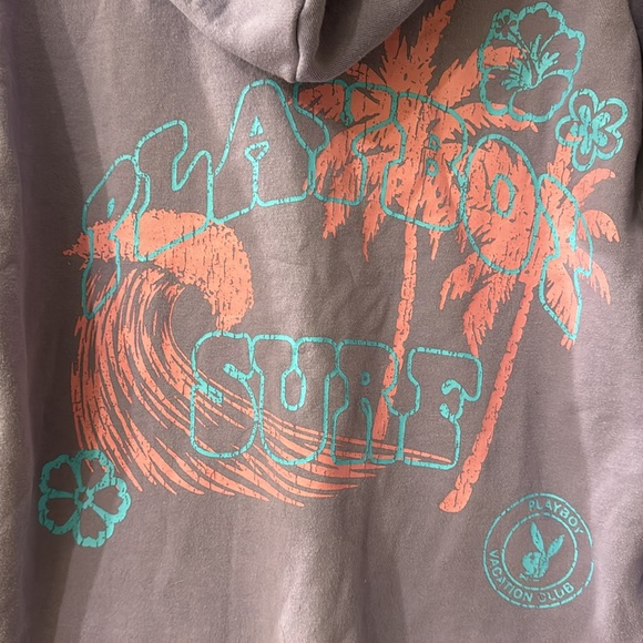 Playboy by Pacsun purple sweatshirt, size XS, like new condition. - Picture 5 of 6